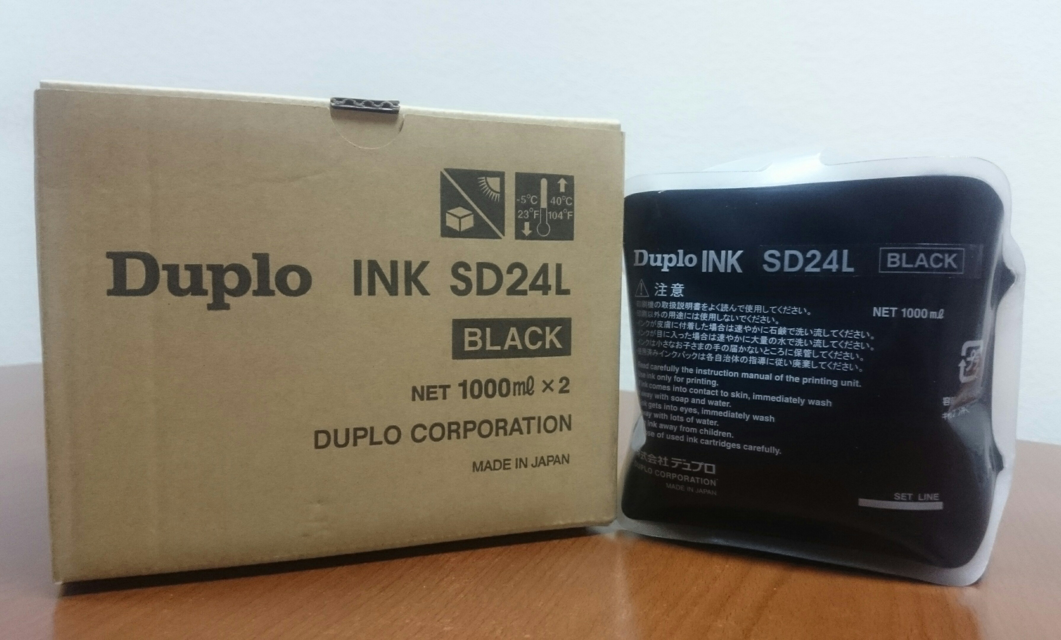 Чорнило (чорне, SD-24) до DP-460е/460Н (1000 мл, вироб. Японія)